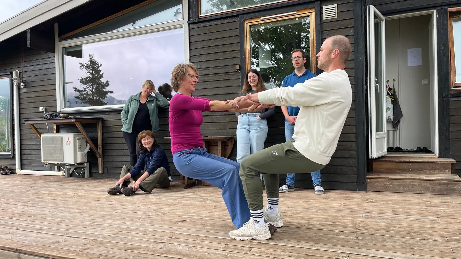 Zes mensen, een week in de Noorse bergen